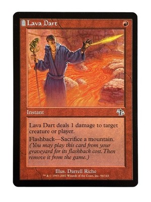 Lava Dart Judgment Regular MTG Magic the Gathering Vintage Old School