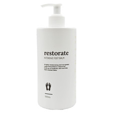 Restorate Intensive Foot Balm 500ml - Cracked Heels & Dry Hard Skin - 9% Urea