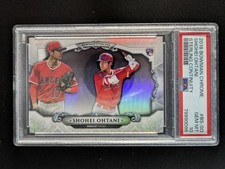 2018 Bowman Chrome SHOHEI OHTANI RC Refractor Sterling Continuity #BS-SO PSA 10