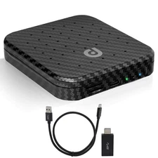 Pyle Wireless Carplay Android System iA Box 4GB RAM 64GB ROM Black Pattern