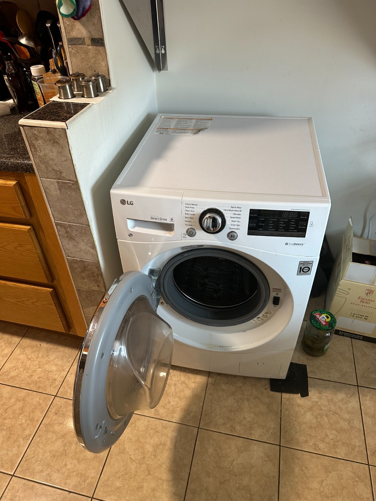 LG front load ventless washer dryer combo, great condition 2