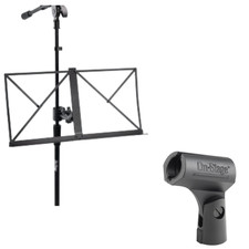 Unbreakable Rubber Condenser Microphone Clip   Flexible Universal Mic Holder