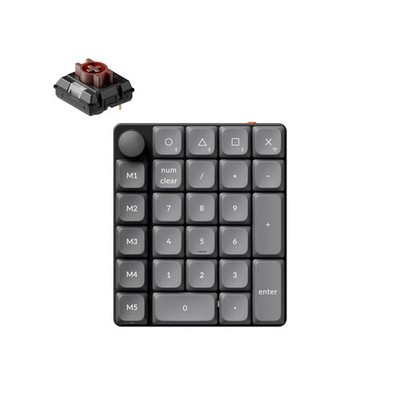 Keychron K0 Max Wireless Low-Profile Number Pad, QMK/VIA Programmab... Fast Ship