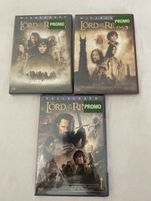 The Lord of the Rings: The Motion Picture Trilogy DVDs PROMO Brand New Sealed