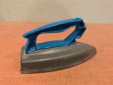 Vtg Wolverine Toy Iron Metal Blue Plastic Handle
