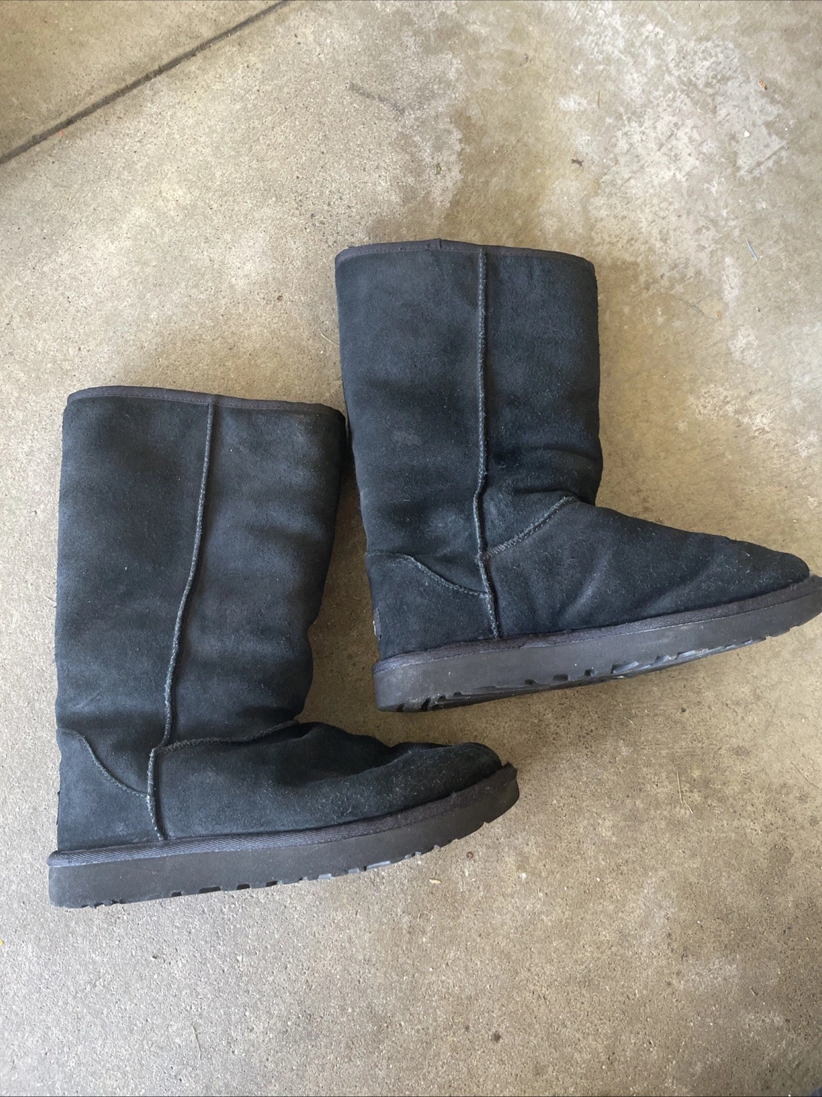 Stivali invernali UGG Australia Classic Tall II donna taglia 7 fodera leopardata nera