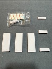 Lot of 3 2GIG-DW10-345 Wireless Door Window Contact Sensors Magnets 345MHz
