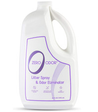 Zero Odor Litter Odor Eliminator, Pet Safe, 64 oz Refill