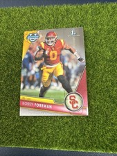 2023 Korey Foreman Topps Bowman Chrome U Football #190 USC Trojans AV1