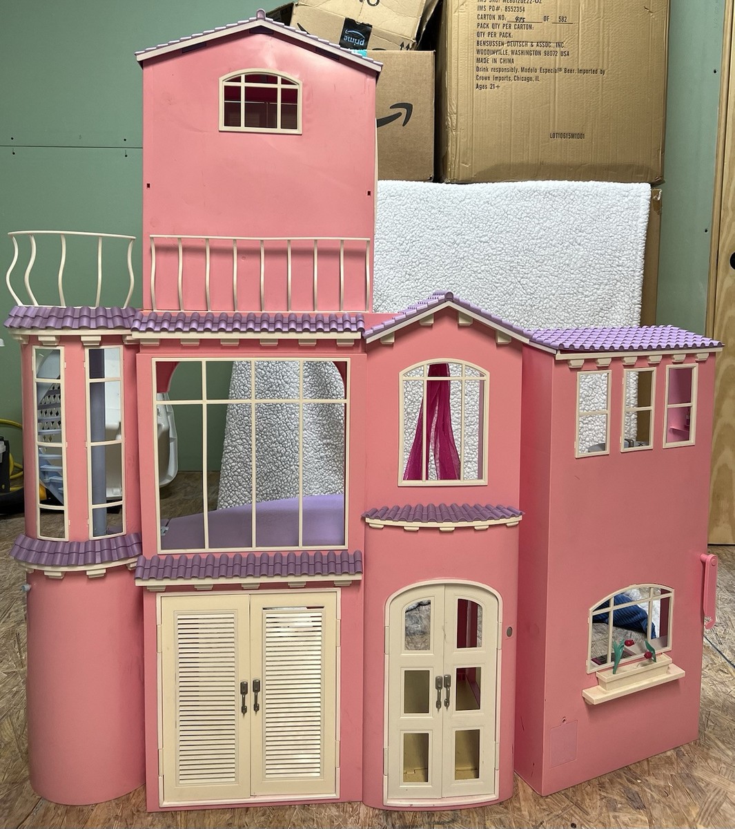RARE Vintage 2006 Barbie 3-Story Dream House Dollhouse