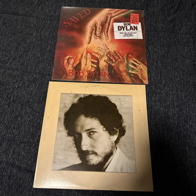 Bob Dylan Vinyl Lot LP Saved New Morning