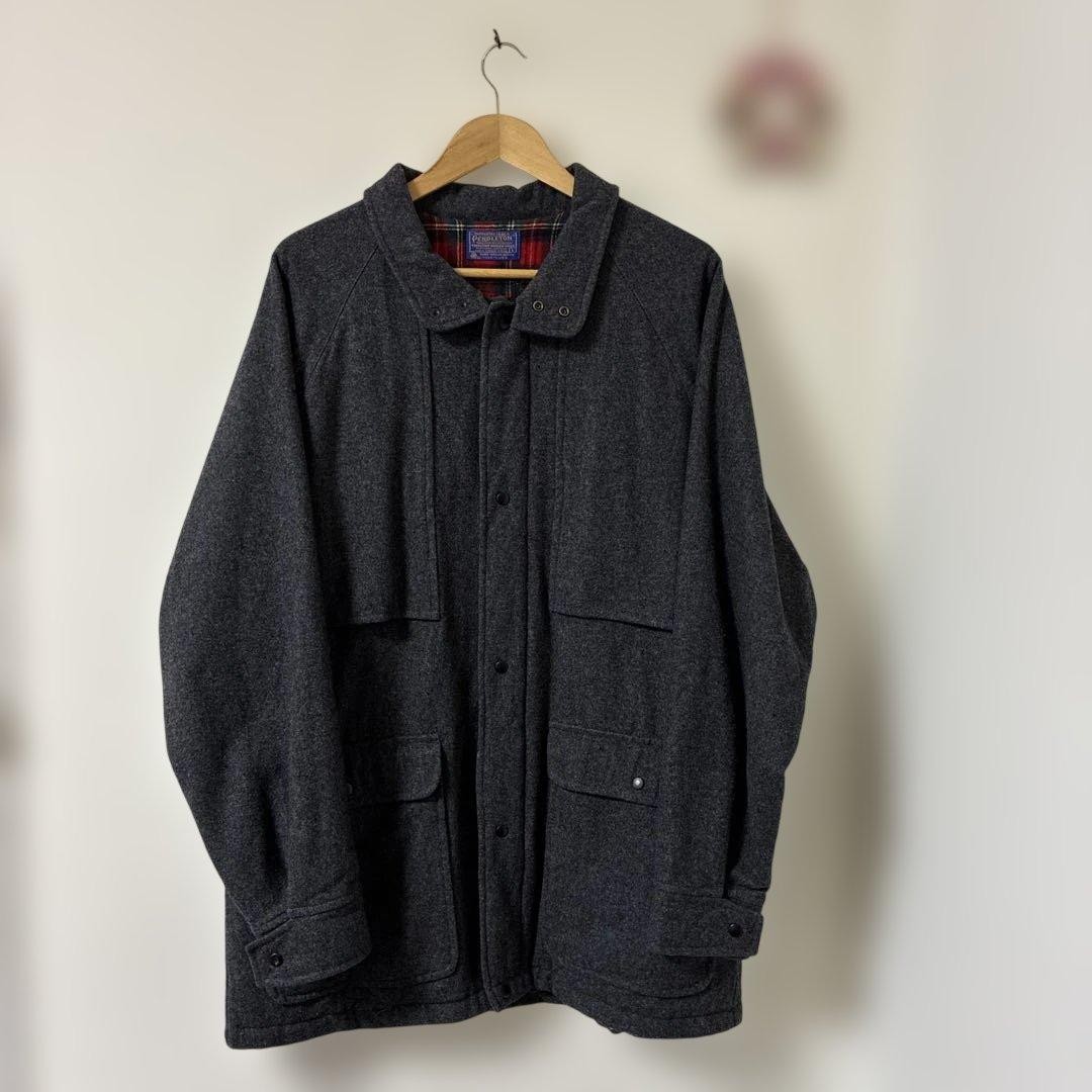 Pendleton 70s Wool Jacket Thinsulate USA Made Dou… - image 1