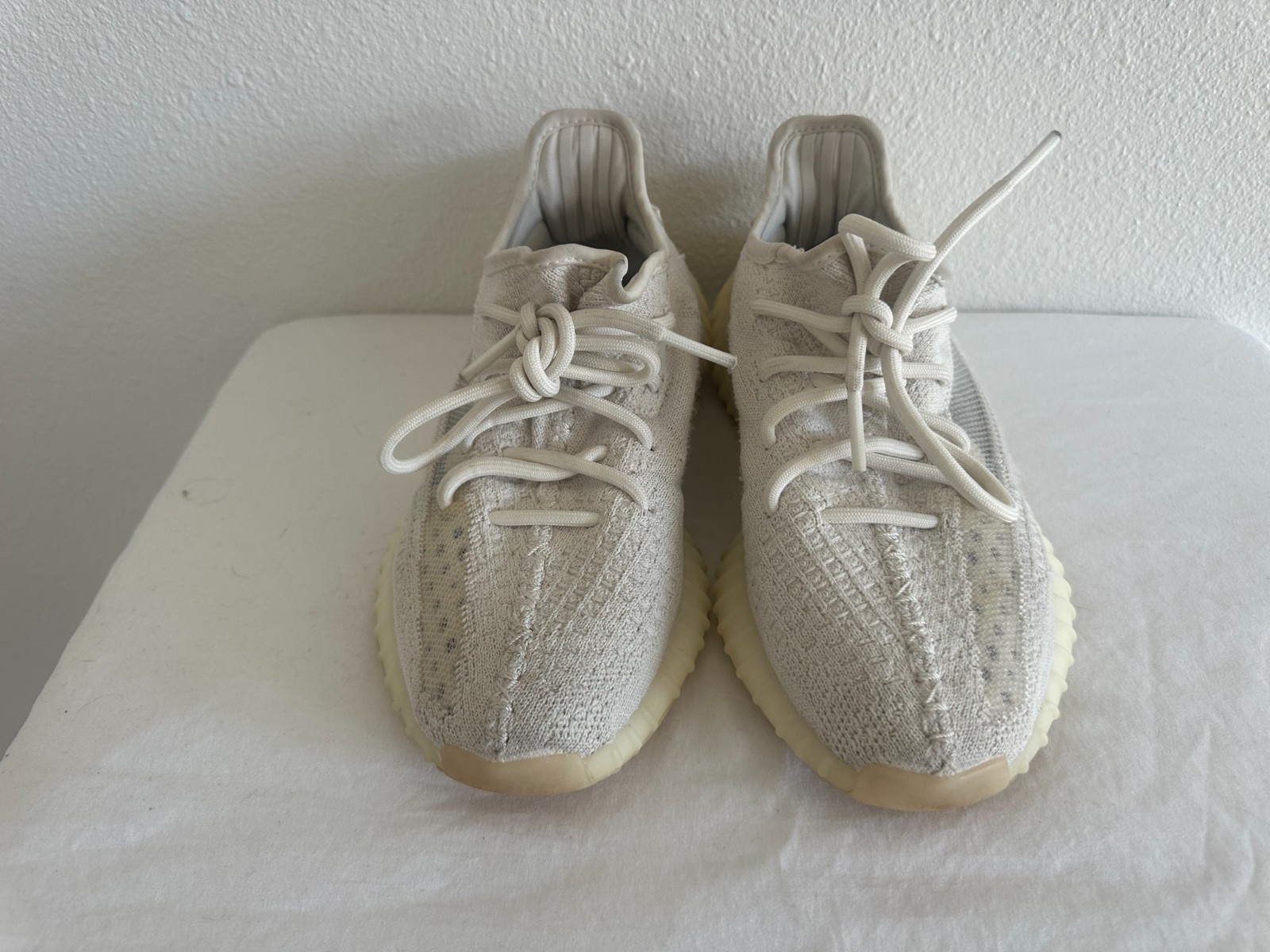 Adidas Yeezy Boost 350 V2 'Bone' Pure Oat Sneakers Shoes HQ6316 Size 4.5 thumbnail 6