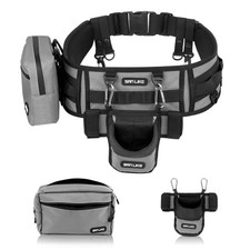 Fishing Belt Rod Holder Wading Fly Fishing Belt Kit Adjustable Fighting Waist...