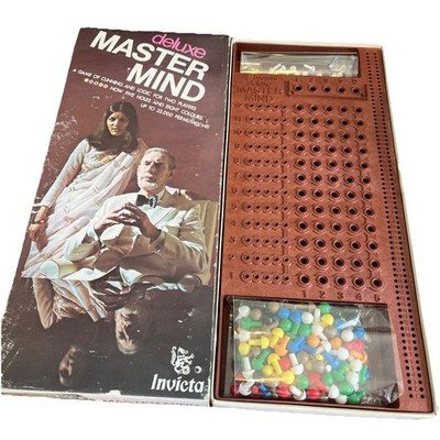 Vintage Deluxe Mastermind Spiel komplett 1975 Vintage Invicta Games