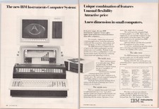 IBM Instruments Computer System 1982 Vintage Print Ad Technology
