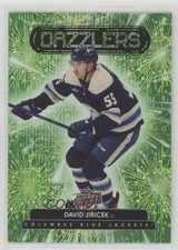 2022-23 Upper Deck Extended Series Dazzlers Green David Jiricek #DZ-110 5j8
