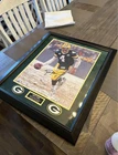 Brett Favre Autographed Framed Green Bay Packers Super Bowl XXXI Champion 24X28