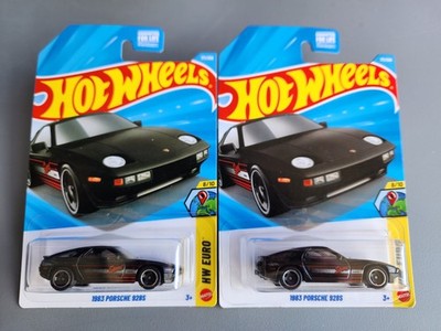    HOT WHEELS 2026 EURO 1983 PORSCHE 928S BLACK HW EURO 8/10 - lot of 2   