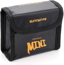 Safe Lipo Bag Fire Resistant Storage Case DJI Mavic Mini Mini SE 2 4K Battery