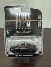 Greenlight 1/64 Black Bandit 2016 Dodge Charger Pursuit Series 15 NIP Limited Ed