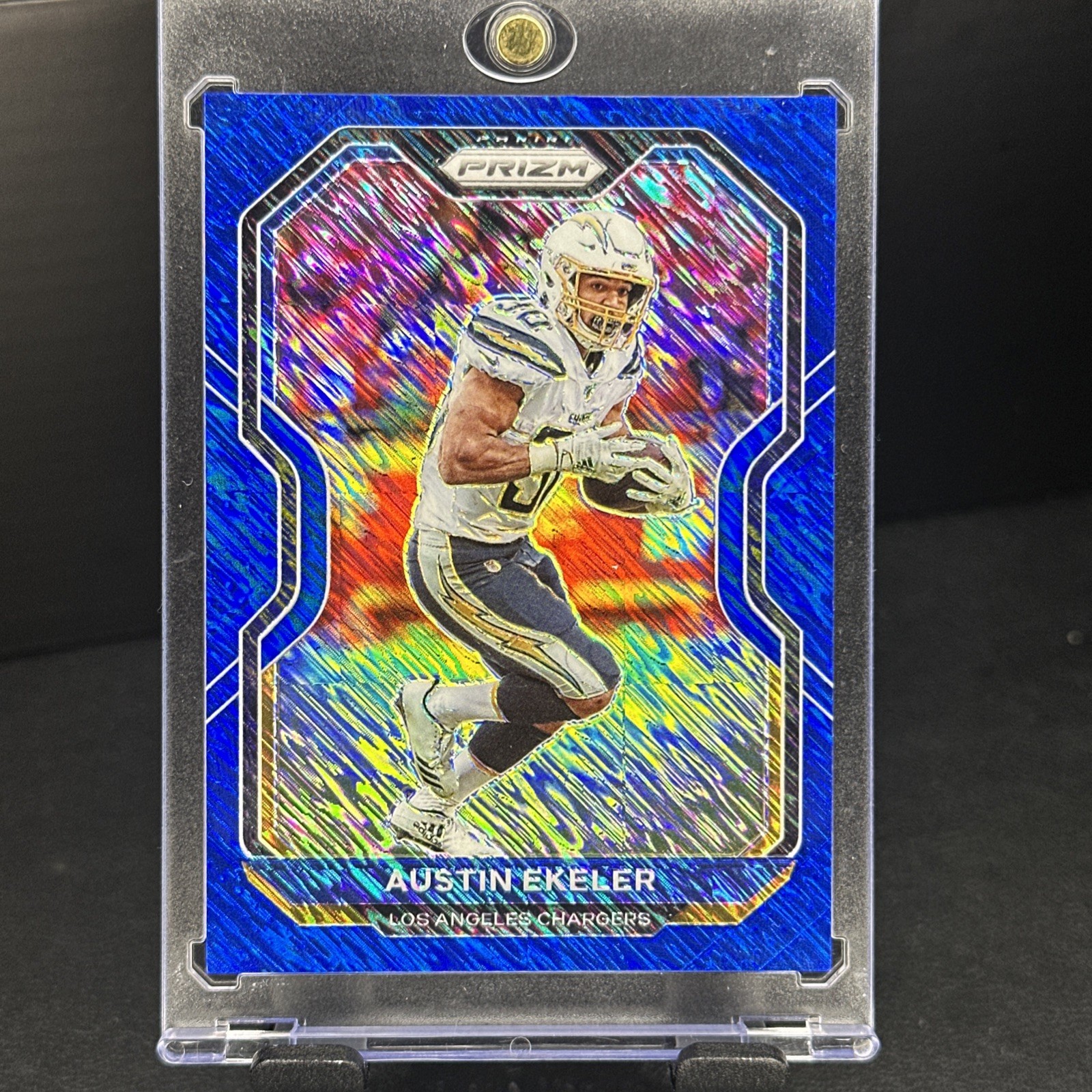 💎✅ SSP /25 BLUE 2020 Panini Prizm - Austin Ekeler #142 Blue Shimmer Prizm