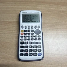 Casio fx-9750GII USB Power Graphic Calculator FX - 9750G II TESTED WORKS B2