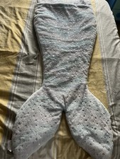 Mermaid Snuggle Tail Blanket Hardly Used