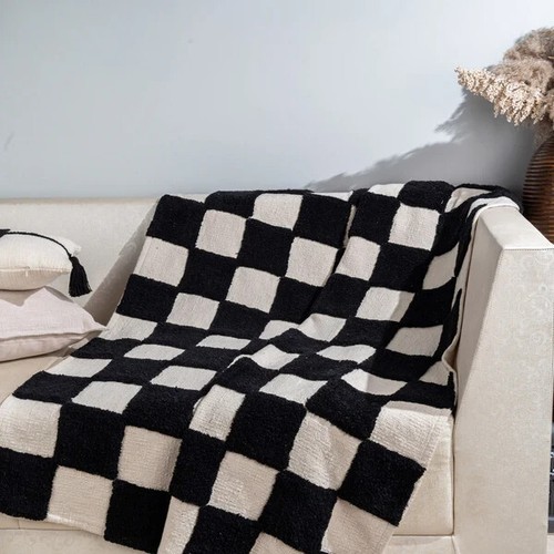 Luxury Boho Blanket Throw, Tufted throw, Bohemian Throw Blanket, Cotton Blanket - Picture 2 of 4