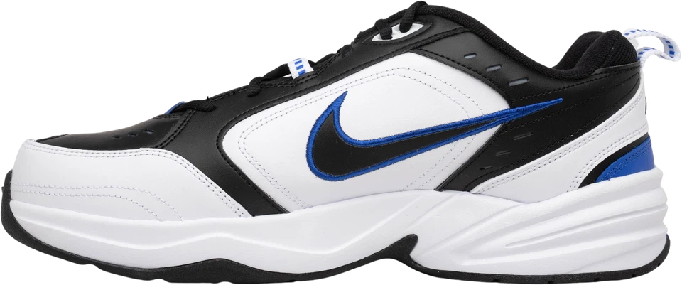 Nike Air Monarch IV 4E Wide White Black - 3 of 6