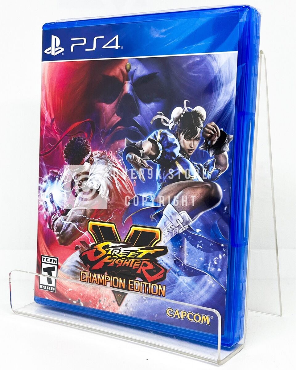 Capcom Street Fighter V Champion Edition PS4 Game Blue