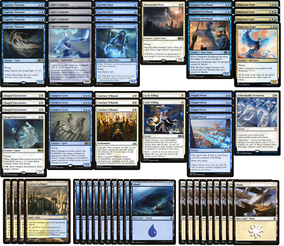 mtg blue white commander deck MtG Commander 2018 Subjective Reality Deck (White Blue Black)