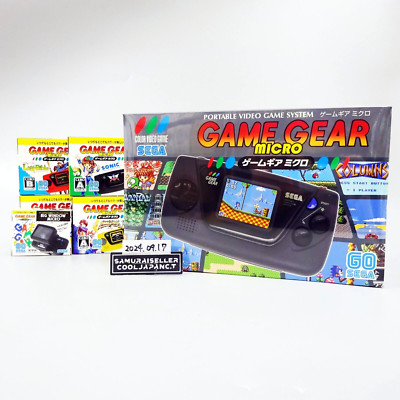 SEGA Game Gear Micro Console Pins & Collection Box Big Window