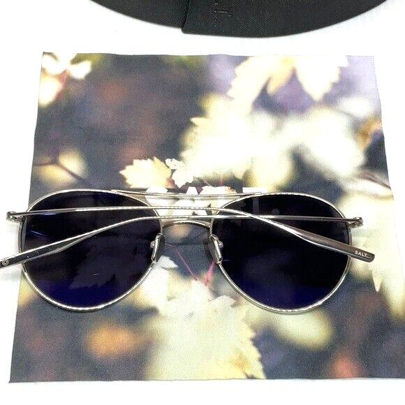 Salt optics fufkin titanium aviator polarized sunglasses made in Japan Salt optics sunglasses fufkin titanium | Mercari main image 4