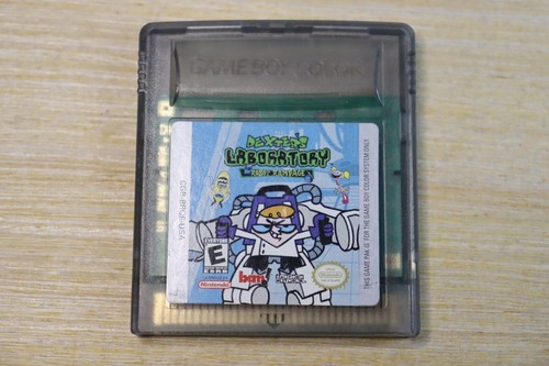 Dexter's Laboratory Robot Rampage Nintendo Gameboy Color 2000 Cart Only, WORKING