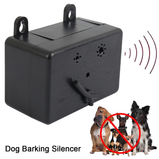 Outdoor Ultrasonic Antibarking Device Dog Bark Control Sonic Silencer Tools USA for sale online