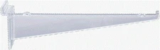 12" Clear Acrylic Plexiglass Slatwall Shelf Brackets