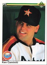 1990 Upper Deck Ken Caminiti Houston Astros #122A