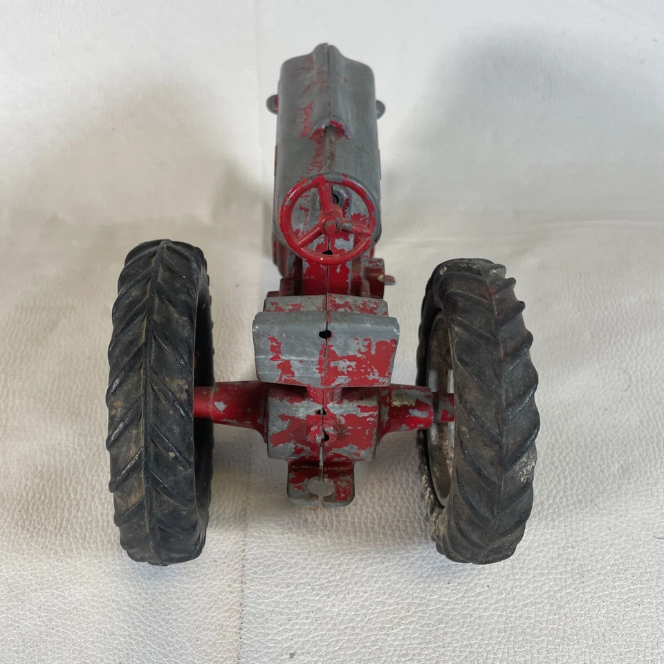 Tractor diecast de juguete Hubley Kiddy (#490) pintura original Foto 4 de 4