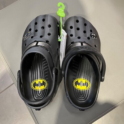 NEW CROCS BATMAN BATMOBILE CLASSIC CLOG(Toddler/Little Kid/Big Kid)