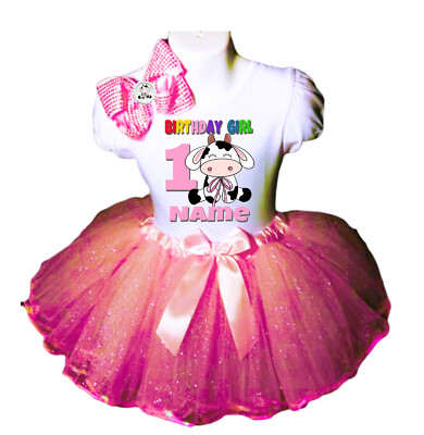personalized first birthday dress Baby Girls 1st Birthday Personalized Outfit, Sparkly Rose Gold Design