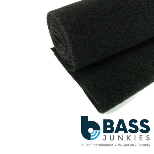Connects2 CT6001 Black Acoustic Car Sub Bass Box Carpet Roll 135cm x 70cm Aprox eBay