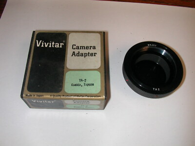 VIVITAR CAMERA ADAPTER TA-2 FOR EXAKTA TOPCON BODIES C AND D SERIES