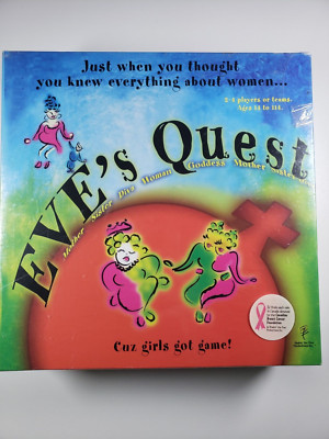 Eve's Quest Board Game Shakin' the Tree Productions 2005 New Sealed Some Damage
