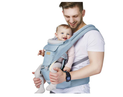 Cargador De Bebes Canguro Mochila Fular Portabebes Cangurera Seguro Ergonómico