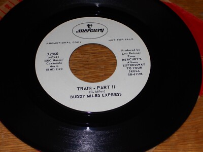 45RPM.  BUDDY MILES EXPRESS.  TRAIN  PART'S ONE AND TWO.