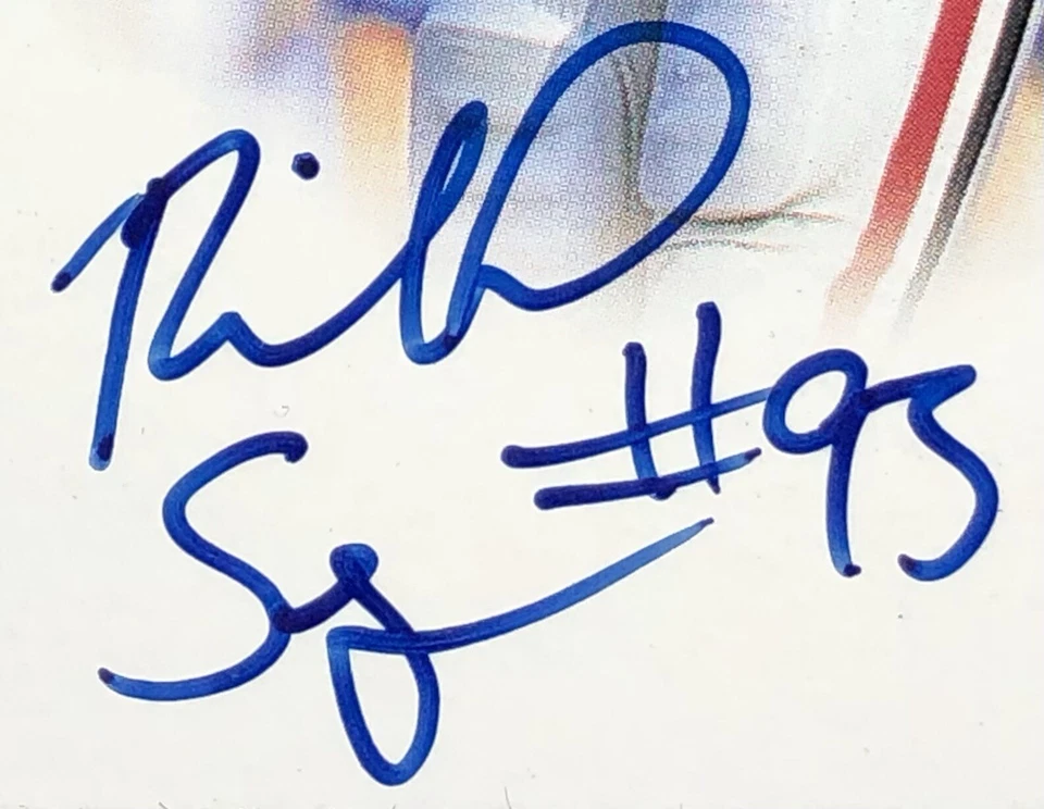 Press Pass SE 2001 Richard Seymour en tarjeta automática tinta azul SSP ¡Tarjeta de novato! RARO! Foto 2 de 4