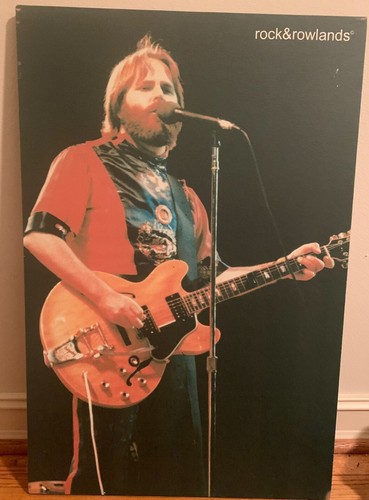 Vintage Carl Wilson Beach Boys Poster Pint Picture on Canvas. 32x 24 inch - Picture 2 of 5