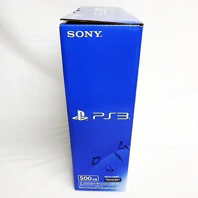 NEW SONY PS3 Playstation 3 500GB Console System Charcoal