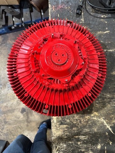 Borgwarner Electric Fan Clutch off a Cummins ISX 010020840,010020433,010022563 - Picture 2 of 13
